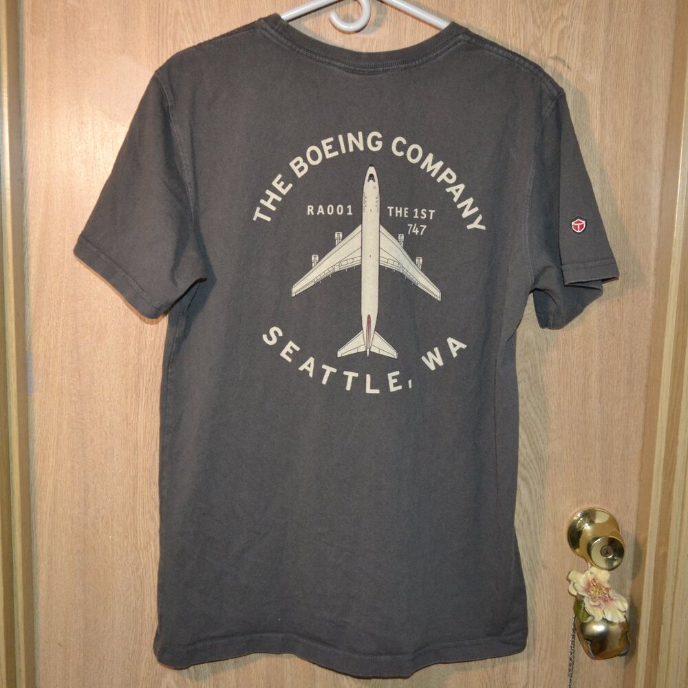 Red Canoe The Boeing Company Heritage RA001Aviation Graphic T-shirt
